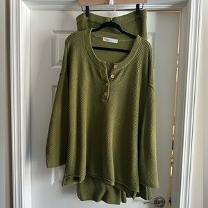 Free People Hailee Sweater Set